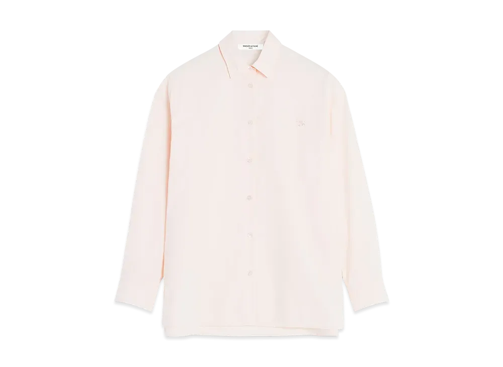 Maison Kitsune Baby Fox Casual Shirt "Pale Pink"