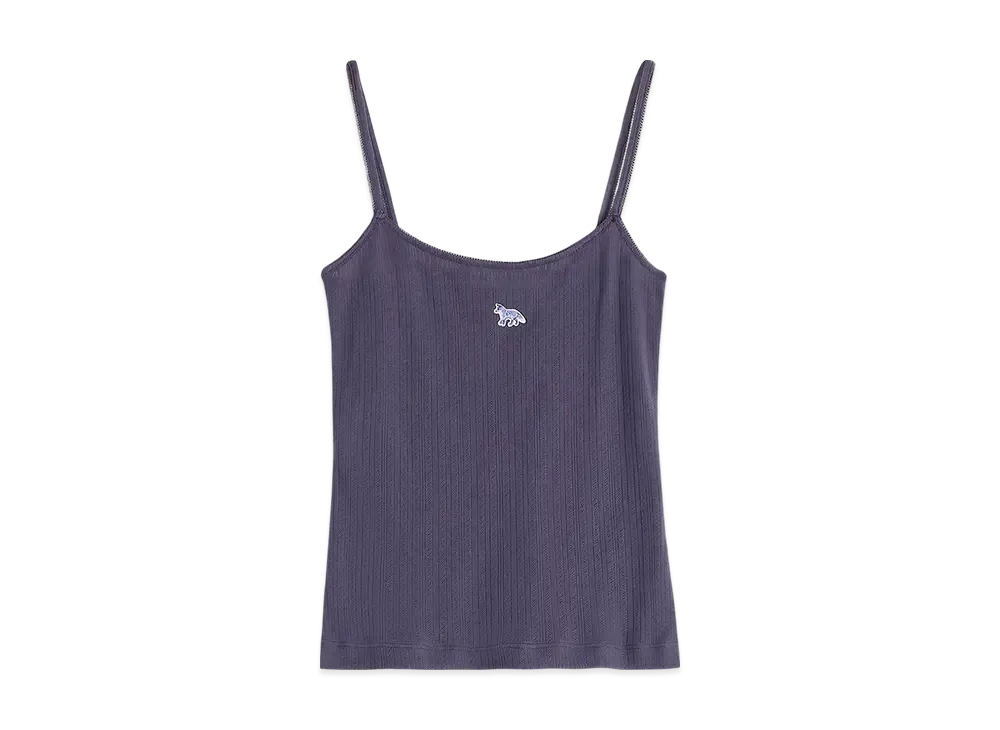 Maison Kitsune Baby Fox Patch Camisole "Fig"