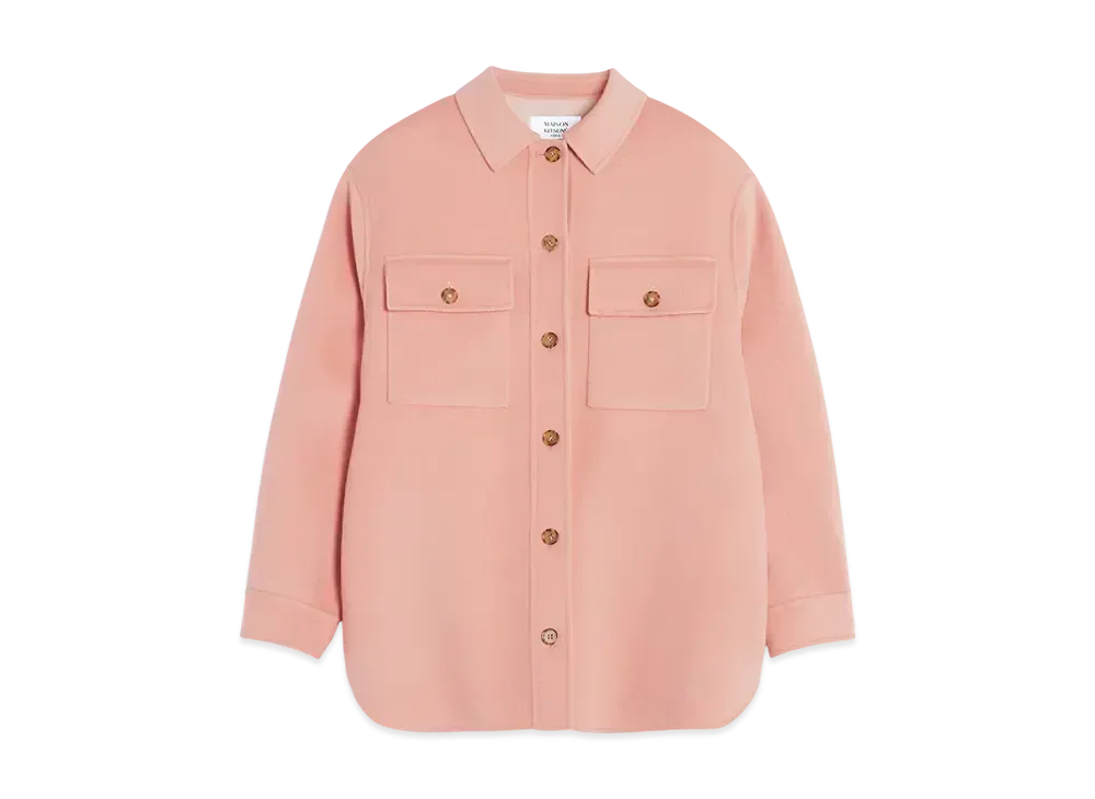 Maison Kitsune Double Face Jacket "Porcelaine Pink"