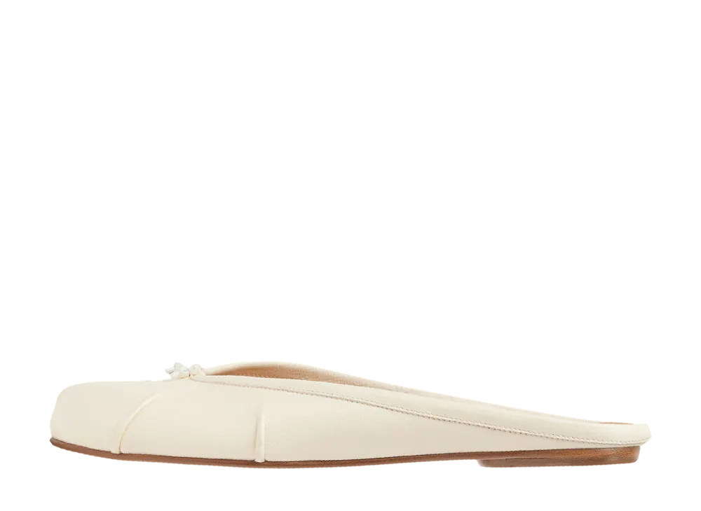 メゾンマルジェラ ウィメンズ タビ バレリーナミュール "ホワイト"