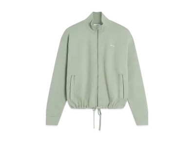 Maison Kitsune Baby Fox Patch Zip Blouson "Court Green"