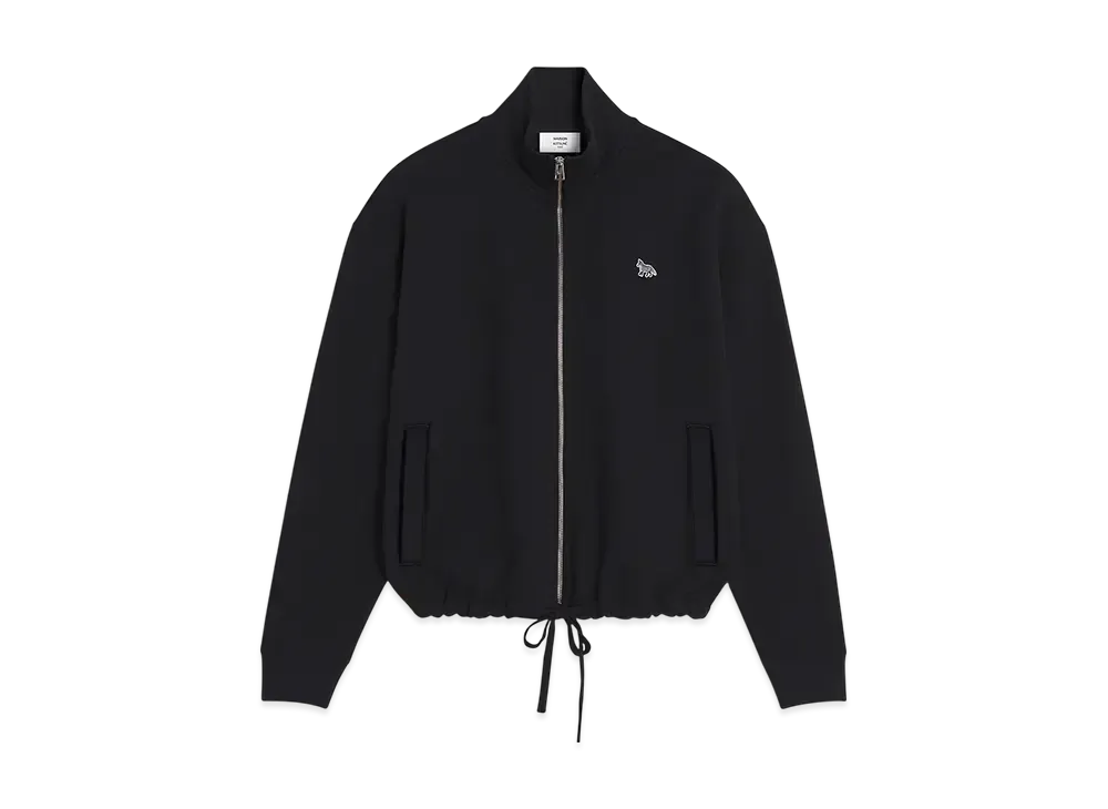 Maison Kitsune Baby Fox Patch Zip Blouson "Black"
