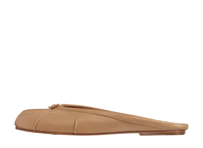 Maison Margiela Women's Tabi Ballerina Mule "Nude"