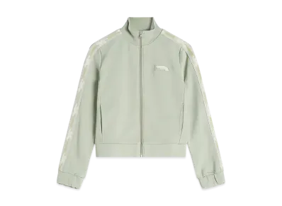 Maison Kitsune Flash Fox Zip Blouson "Court Green"