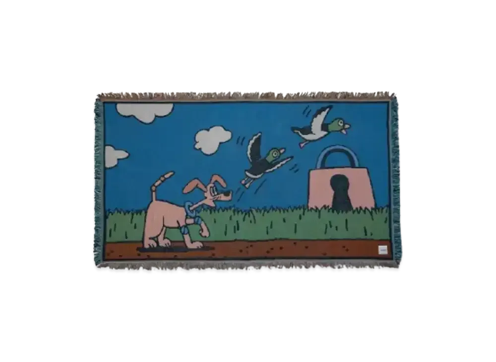 VAULTROOM Dog & Duck Blanket 