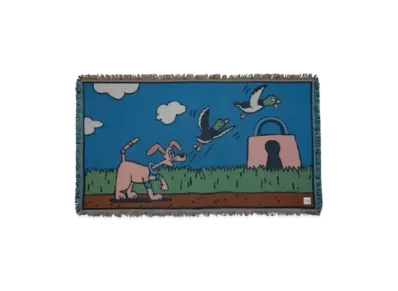 VAULTROOM Dog & Duck Blanket "Multi"