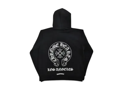 Chrome Hearts Back Horseshoe Zip Up Hoodie Los Angeles Exclusive "Black"