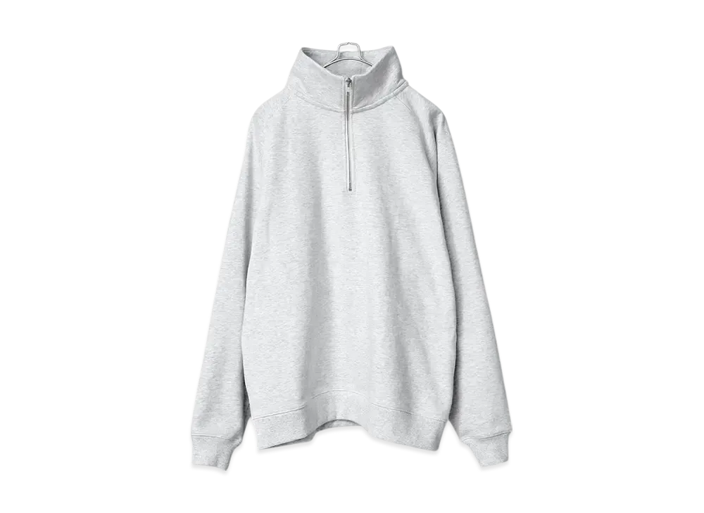 ONEITA Power Sweat Half Zip Sweatshirt "Ash"