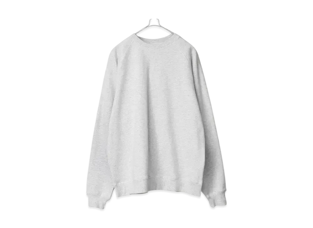 ONEITA Power Sweat Crew Neck Sweatshirt "Ash"