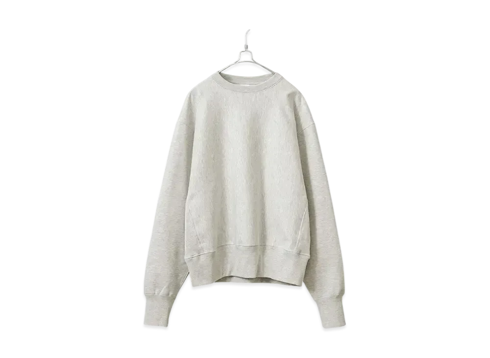 Healthknit Rocker Weight Crew Neck Sweatshirt "Heather Gray"