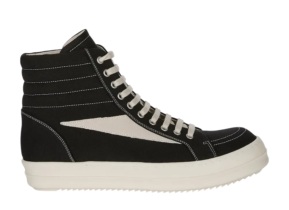 リックオウエンス ダークシャドウ ハリウッド ヴィンテージ ハイ "ブラック/ミルク/ミルク"