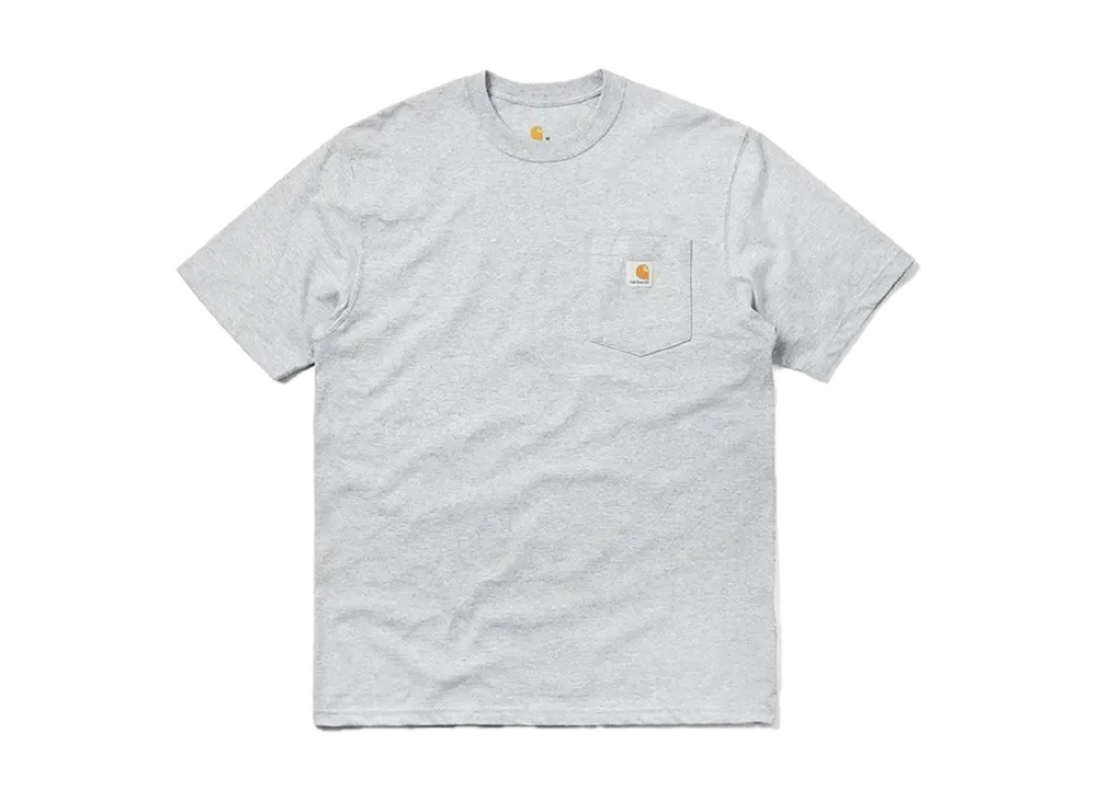 カーハート ワークウェア ポケット ショートスリーブ Tシャツ "ヘザーグレー"