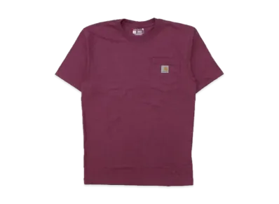 Carhartt Relaxed Fit Heavyweight Short-Sleeve Pocket T-Shirt "Beet Red Heather"