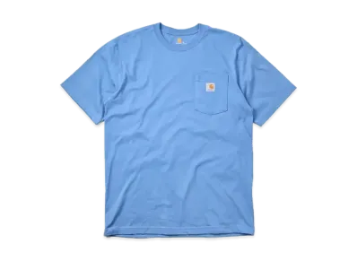 Carhartt Relaxed Fit Heavyweight Short-Sleeve Pocket T-Shirt "French Blue"
