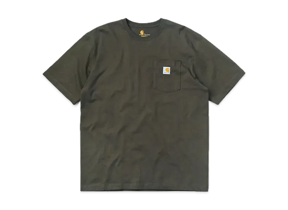 Carhartt Relaxed Fit Heavyweight Short-Sleeve Pocket T-Shirt "Brown"