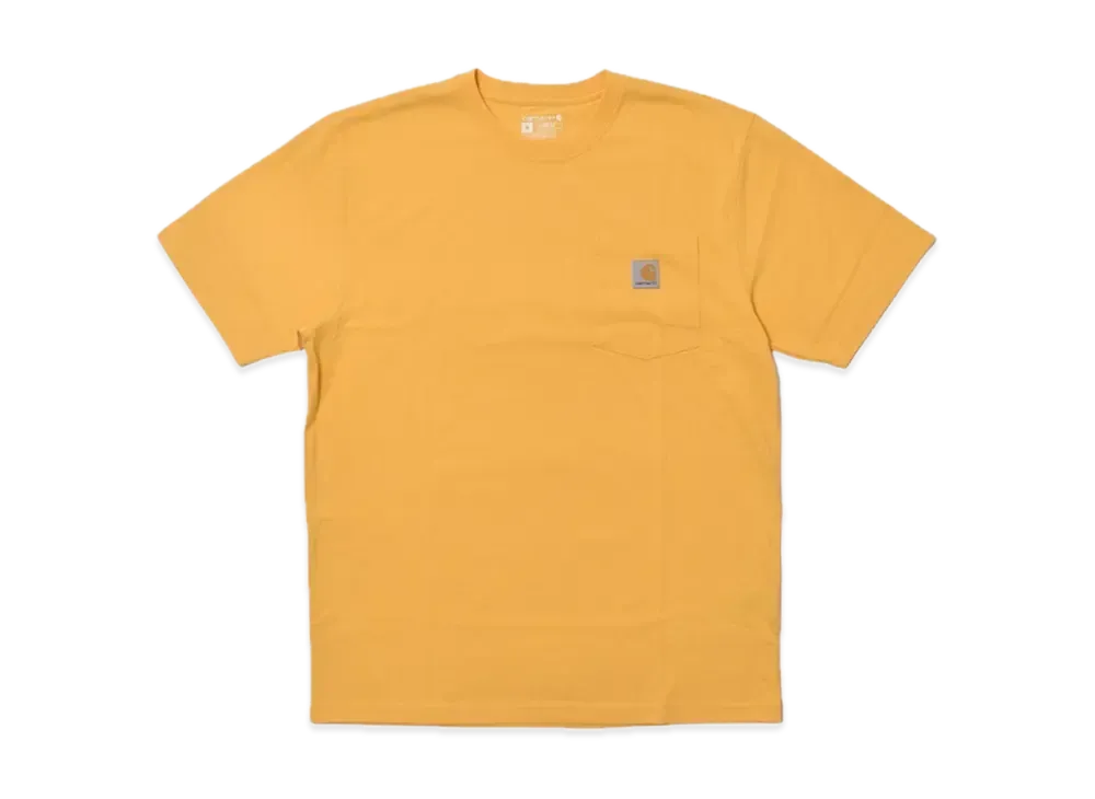 Carhartt Relaxed Fit Heavyweight Short-Sleeve Pocket T-Shirt "Yellow Heather"