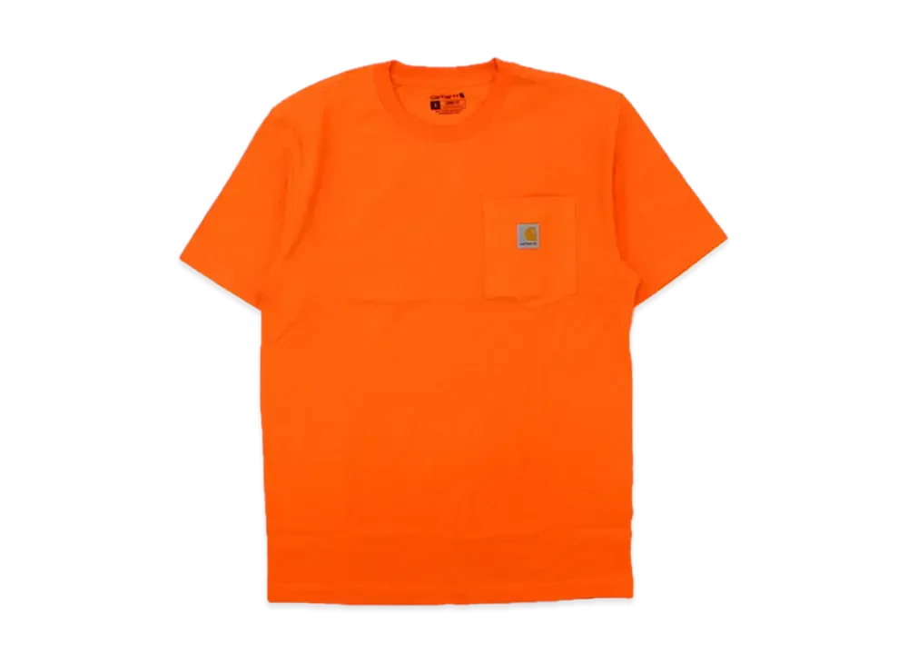 Carhartt Relaxed Fit Heavyweight Short-Sleeve Pocket T-Shirt "Bright Orange"