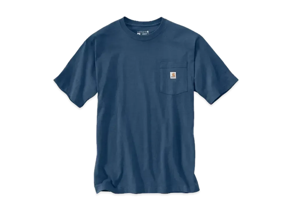 Carhartt Relaxed Fit Heavyweight Short-Sleeve Pocket T-Shirt "Deep Ocean"