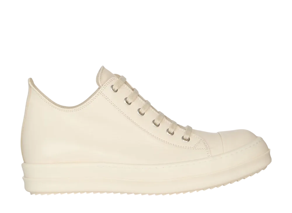 リックオウエンス ウィメンズ ハリウッド ランウェイ ロー スニークス "ミルク/ミルク/ミルク"