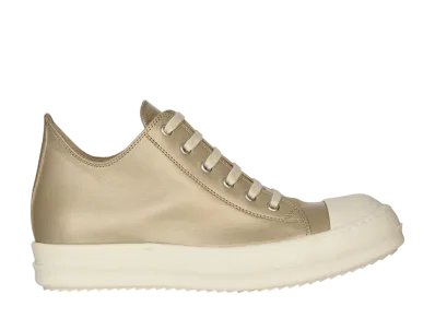 Rick Owens Women's Hollywood Runway Low Sneaks "Gold"