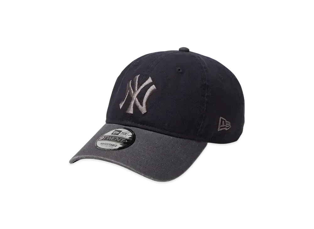 NEW ERA 9Twenty Washed Duck New York Yankees "Navy/Graphite"