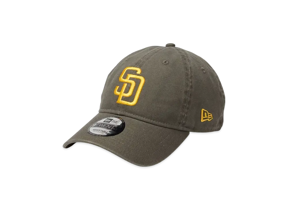 NEW ERA 9Twenty Washed Duck San Diego Padres "Moss"