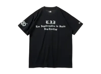 NEW ERA x New Japan Pro-Wrestling Short Sleeve Performance T-Shirt Los Ingobernables de Japon Regular Fit "Black"