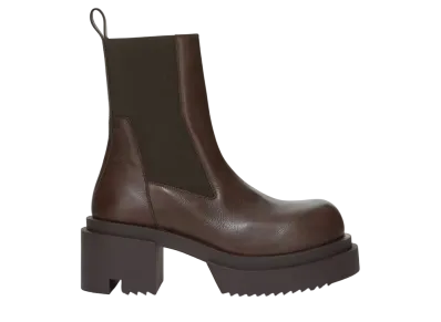 Rick Owens Women's Hollywood Beatle Bogun "Mahogany/Mahogany"