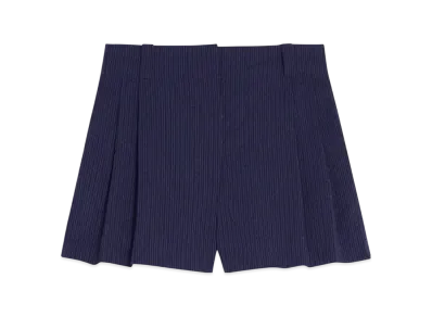 Maison Kitsune Casual Pleats Shorts "Navy"