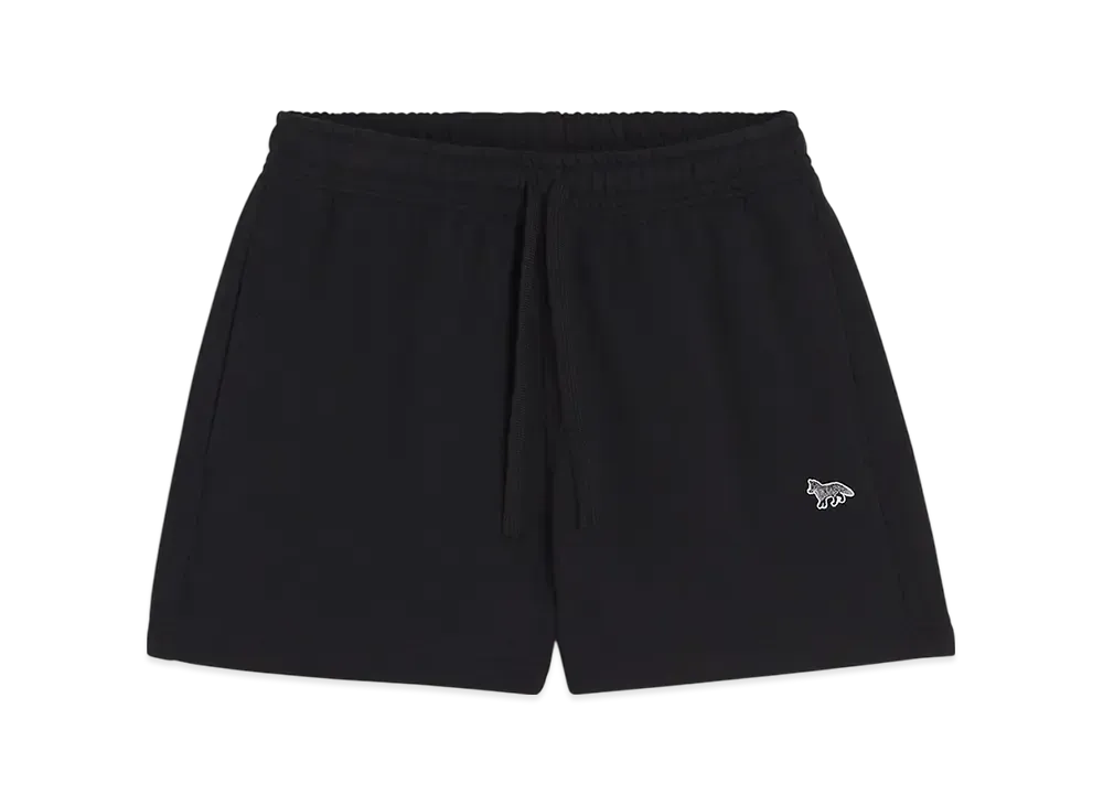 Maison Kitsune Baby Fox Patch Regular Jog Shorts "Black"