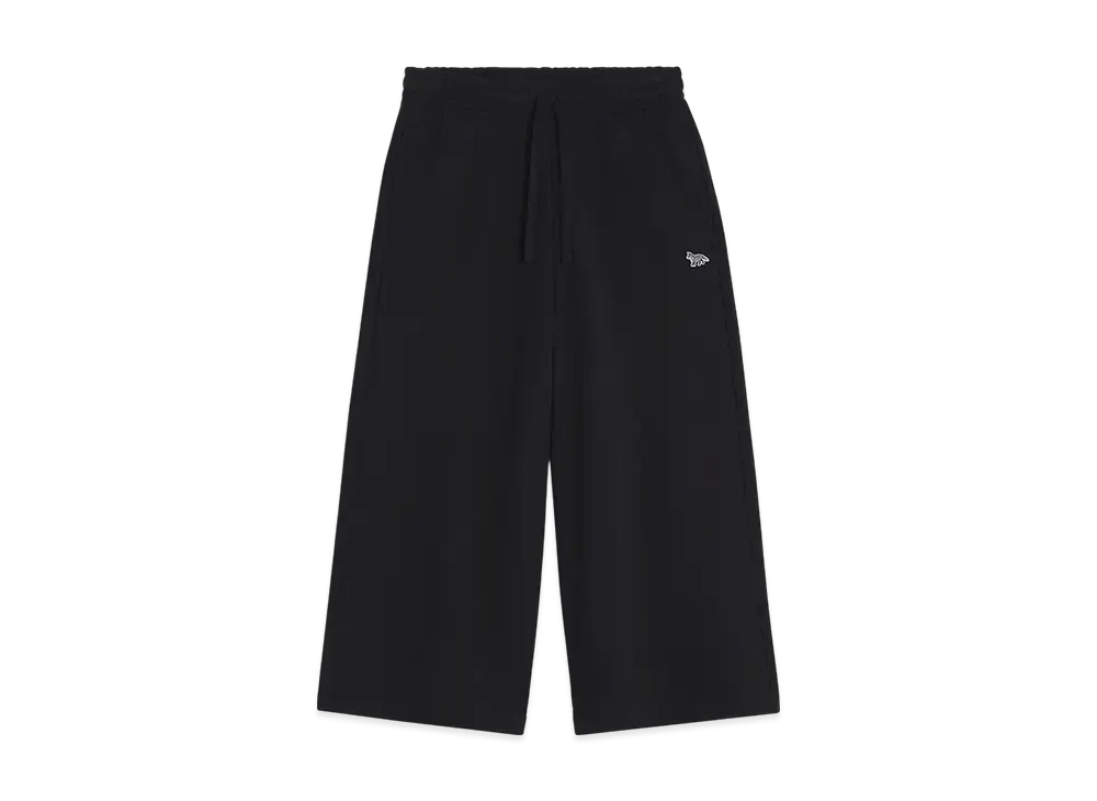 Maison Kitsune Baby Fox Patch Culottes Joggers "Black"