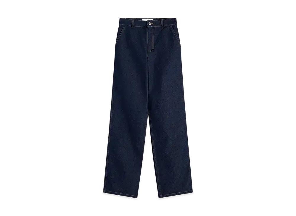 Maison Kitsune Straight Denim Jeans "Indigo"