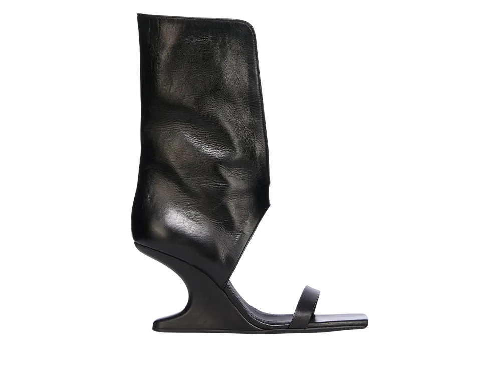 リックオウエンス ウィメンズ ハリウッド ウィングド カンチレバー8 "ブラック"