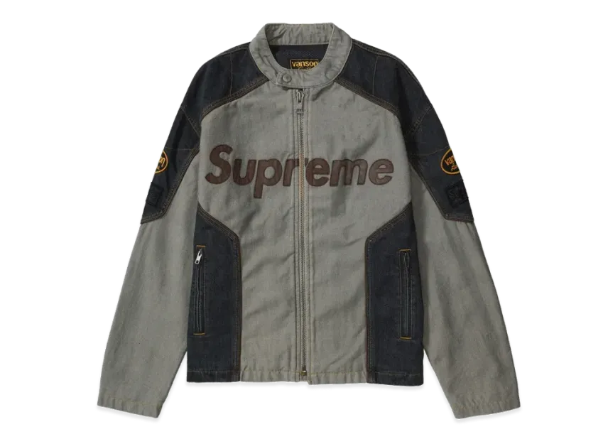 Supreme x Vanson Leathers Cordura Cotton Jacket Supreme x Vanson Leathers Cordura Cotton Jacket