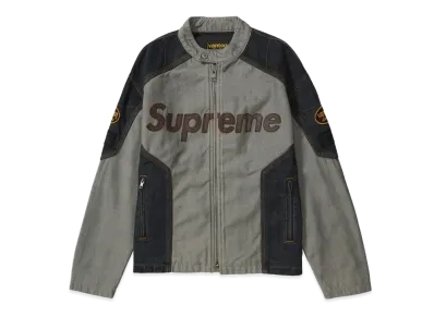 Supreme x Vanson Leathers Cordura Cotton Jacket "Denim"