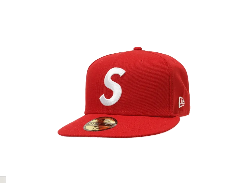 Supreme Screw Ball S Logo New Era "Red"