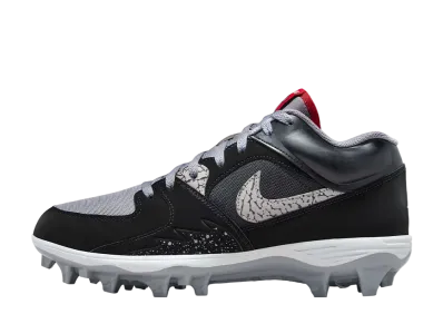 Nike Jordan Stadium 90 Cleats "Black/Cement Grey"