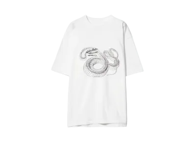 ANDFAMILYS Standard Tee Snake Bone "WH"