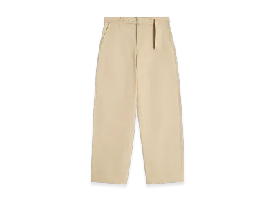 Maison Kitsune Belted Pants "Cork"