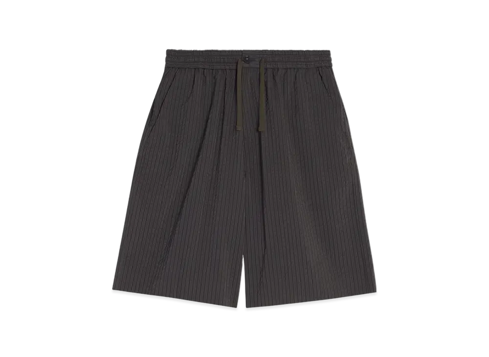 Maison Kitsune Elasticated Bermuda "Ranger Green"