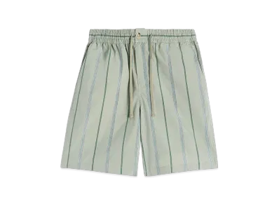 Maison Kitsune Elasticated Shorts "Vert De Gris"