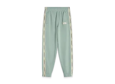 Maison Kitsune Flash Fox Track Pants "Vert De Gris"