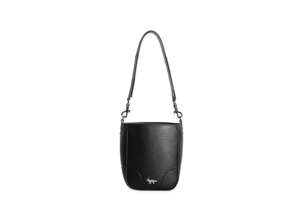 Maison Kitsune Boogie Bucket Bag "Black"