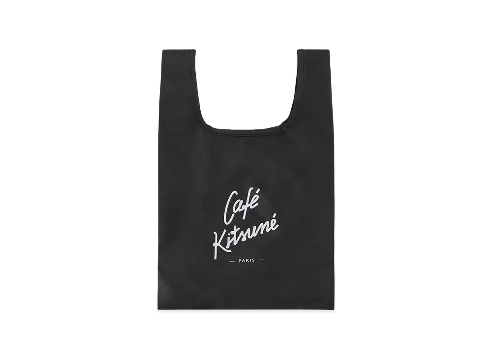 Maison Kitsune Cafe Kitsune Eco Bag "Black"