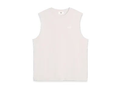 Maison Kitsune Handwriting Muscle T-shirt "Warm Stone"