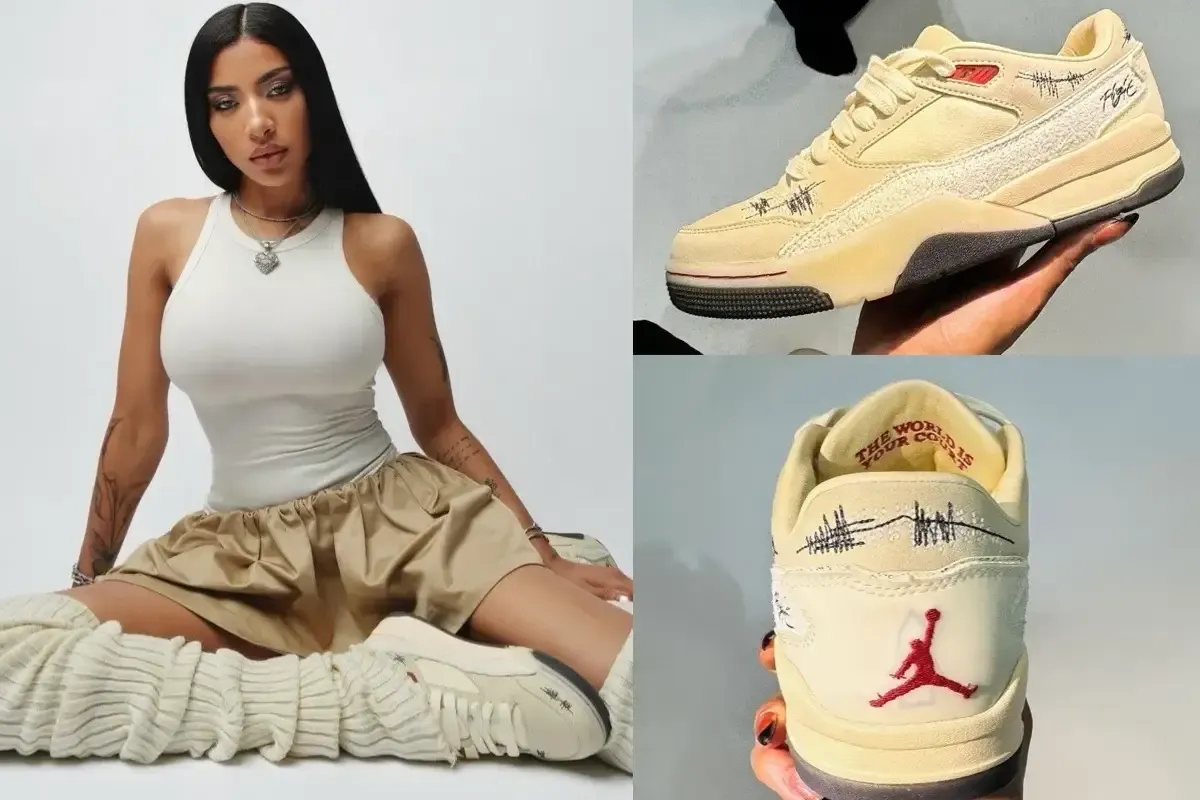 Who Decides War × Nike Women's Jordan Flight Court 