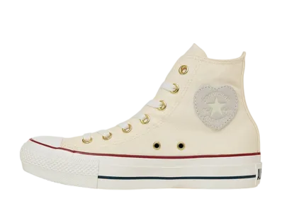 Converse Women's All Star PLTS Heartpoint Hi "Pale Ivory"