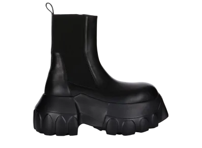 Rick Owens Women's Hollywood Beatle Mega Tractor "Black/Black"