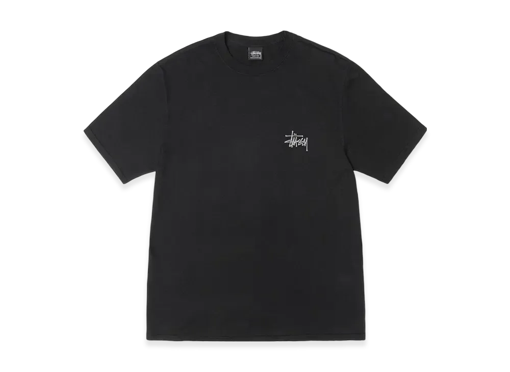 Stussy Basic Tee Pigment Dyed "Black"