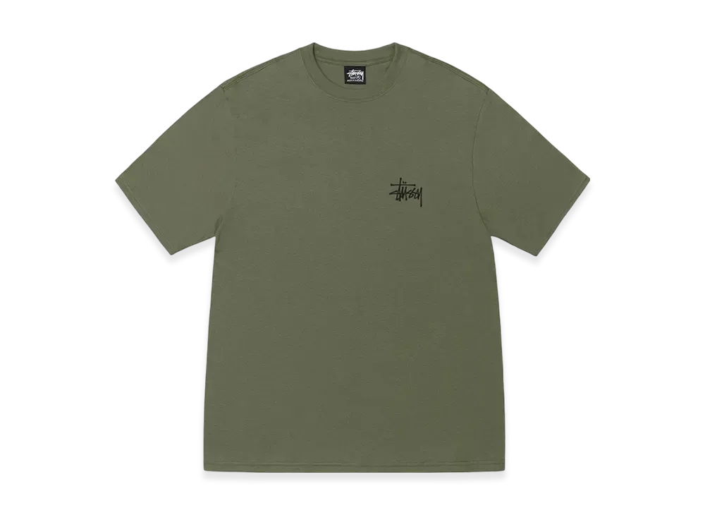 Stussy Basic stussy Tee "Olive"